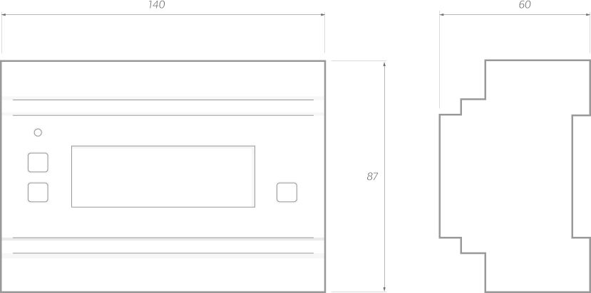Контроллер комплект погодозависимый КН-3 для электрических котлов